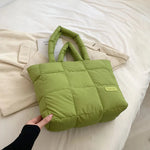 Elegante Gesteppte Tasche mit Vielseitigem Stauraum