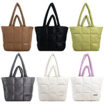 Elegante Gesteppte Tasche mit Vielseitigem Stauraum
