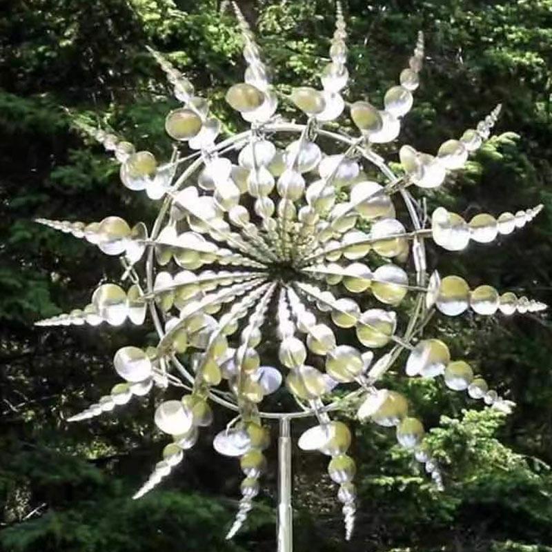 Wunderschöne Windmühle aus Metall für Ihren Garten – 50% Rabatt!