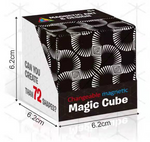 Foldable Geometric Cube – Creative 3D Puzzle for Kids and Adults