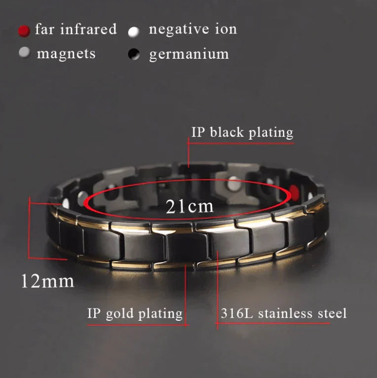 Stylish Magnetic Bracelet for Women and Men – Adjustable and Comfortable