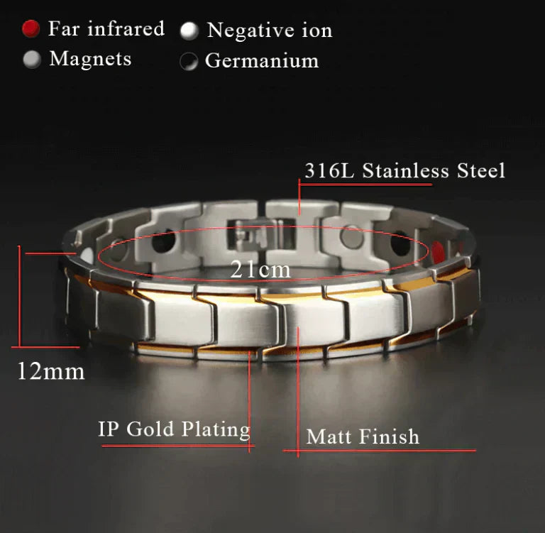 Stylish Magnetic Bracelet for Women and Men – Adjustable and Comfortable