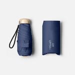 Foldable Mini Umbrella Solara – Compact, UV Protection & Wind-Resistant