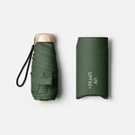 Foldable Mini Umbrella Solara – Compact, UV Protection & Wind-Resistant