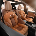 Cartoon Car Seat Cushion - Thickly Padded for Office and Home