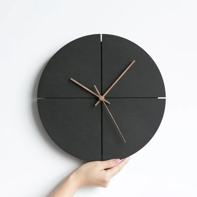 Elegante Wanduhr mit lautlosem Mechanismus | TimeSphere