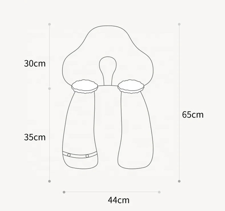 Baby pillow for safe sleep
