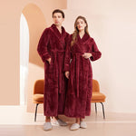 Elegant Bathrobes and Pajamas for Couples – Cozy Winter Fashion