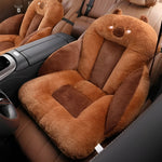 Cartoon Car Seat Cushion - Thickly Padded for Office and Home