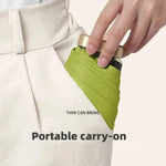Foldable Mini Umbrella Solara – Compact, UV Protection & Wind-Resistant