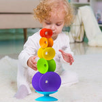 Diabolo Stacking Tower – Creative Toy for Stacking Fun