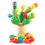 Wooden Cactus Stacking Game – Balancing Toy for Fun