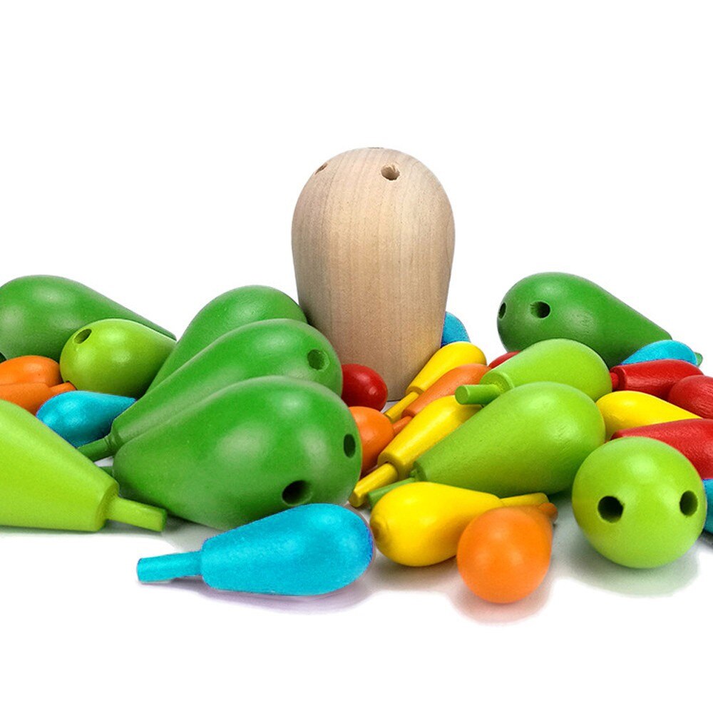 Wooden Cactus Stacking Game – Balancing Toy for Fun
