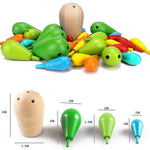 Wooden Cactus Stacking Game – Balancing Toy for Fun