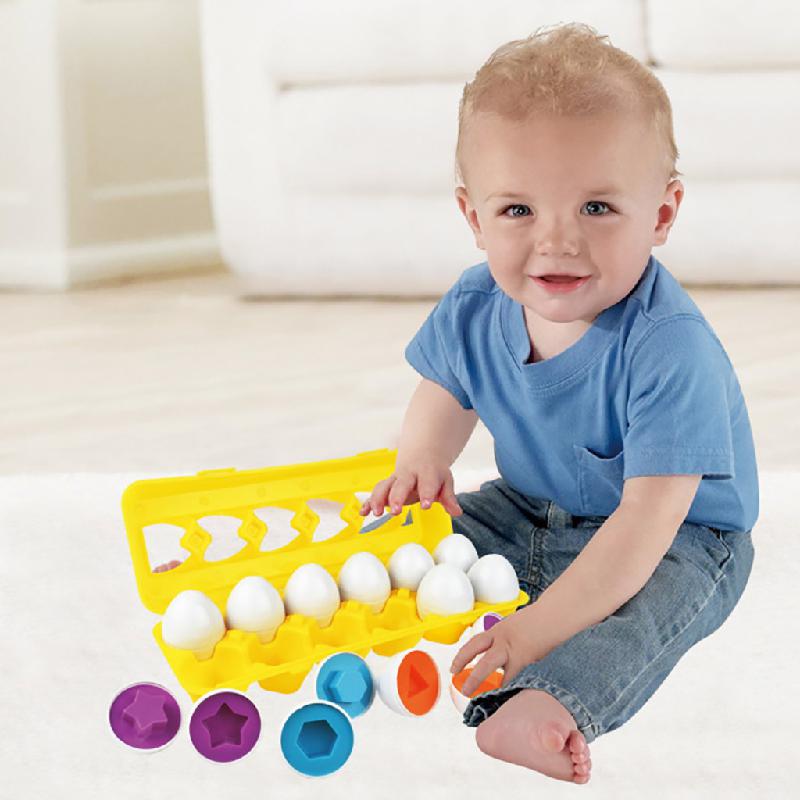 Farbenfrohes Eier-Puzzle für Kinder – Spielend Lernen