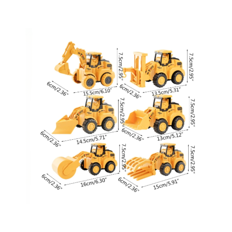Toy Excavator Set for Kids