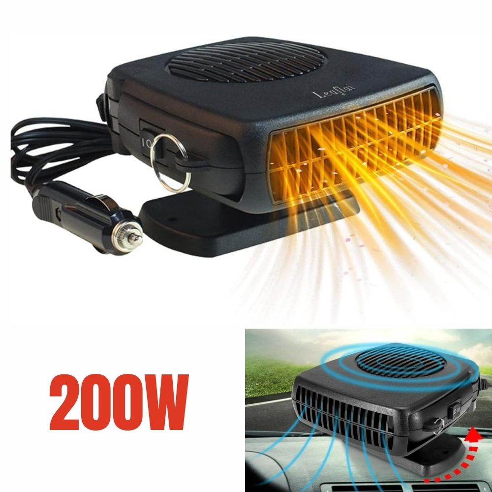 AutoHeater Pro | 12V Ceramic Heater – 150W/300W Portable Vehicle Heater