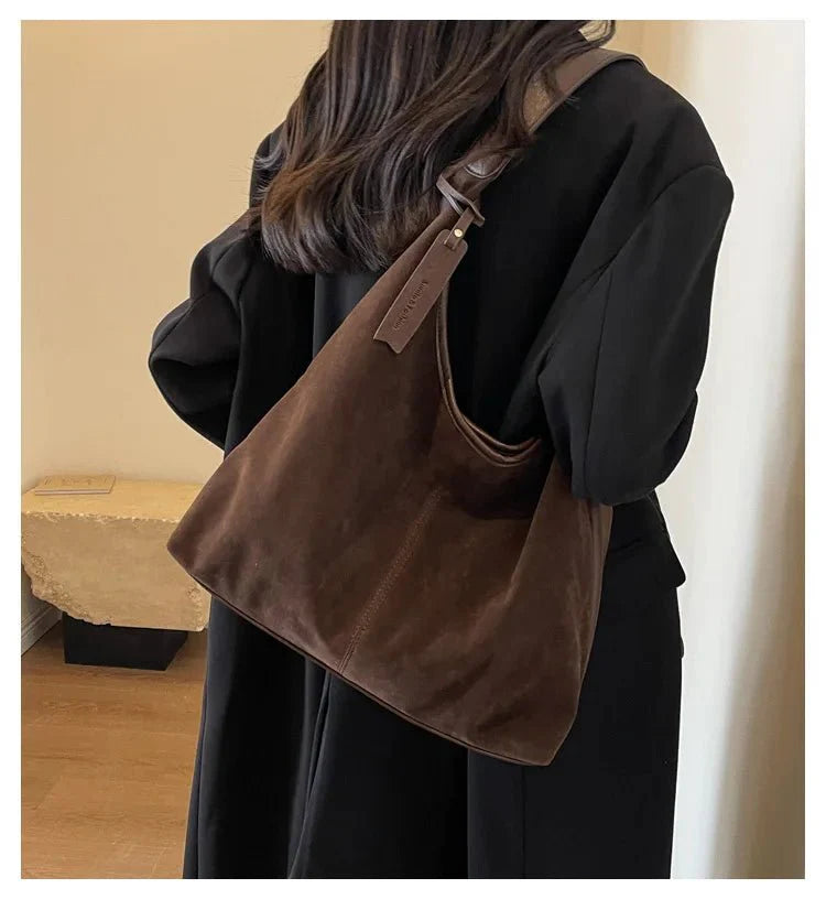 Elegante Wildledertasche für jeden Anlass