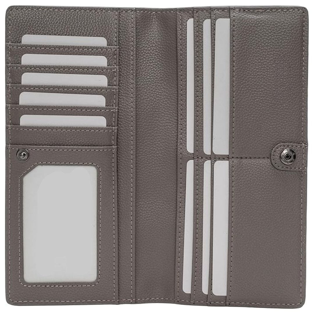 Slim Card Wallet for Men - Discreet RFID Blocking Design