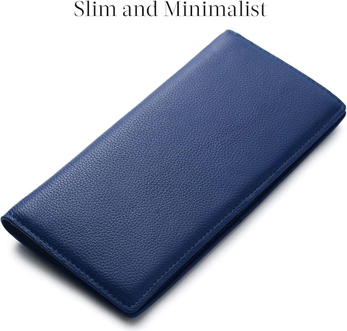 Slim Card Wallet for Men - Discreet RFID Blocking Design