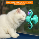 Interaktives Katzenspielzeug mit LED und Katzenminze