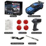 Compact 4WD Remote Control Car with Steady Handling and Quick Speed