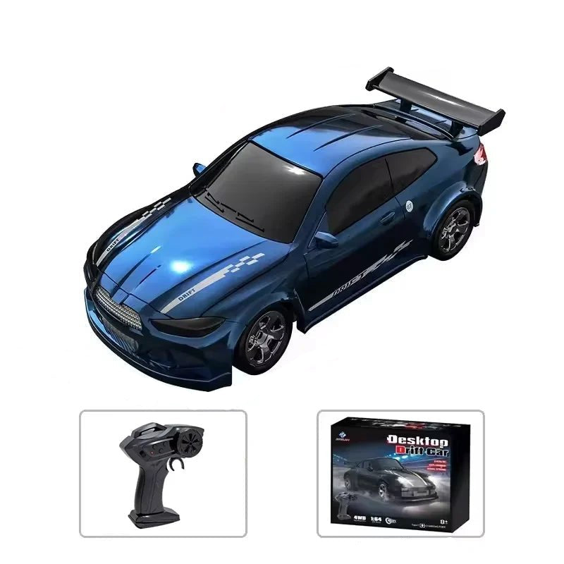 Compact 4WD Remote Control Car with Steady Handling and Quick Speed