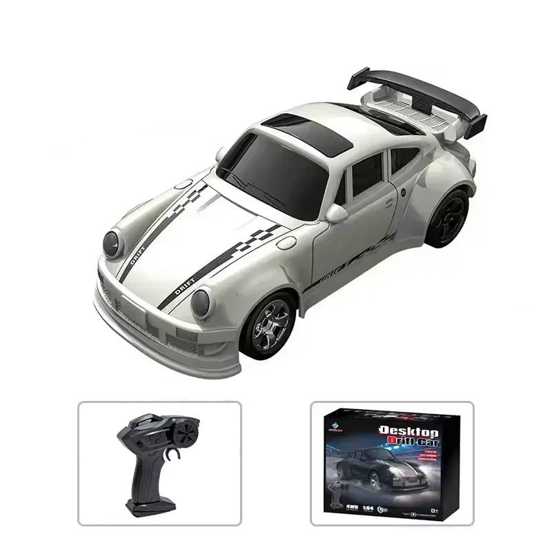 Compact 4WD Remote Control Car with Steady Handling and Quick Speed