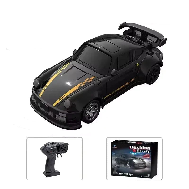 Compact 4WD Remote Control Car with Steady Handling and Quick Speed