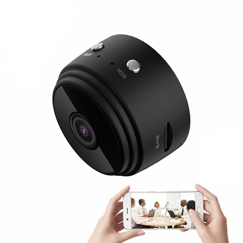 Kompakte HD Sicherheitskamera mit WiFi - Gratis 1 bei 2 Kauf