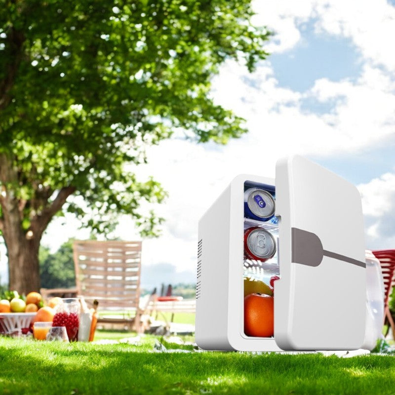 Portable Mini Fridge with 6L, USB Powered for Car, Home, and Travel