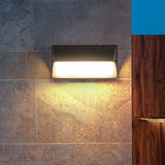Wetterfeste LED-Wandlampe mit Bewegungssensor für den Außenbereich