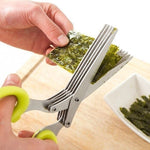 Multifunctional 5-Blade Kitchen Shears | CutMaster