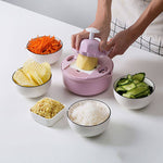 MultiSchnitt 12-in-1 Vegetable Chopper – Versatile and space-saving
