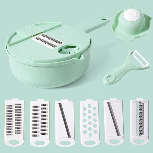 MultiSchnitt 12-in-1 Vegetable Chopper – Versatile and space-saving