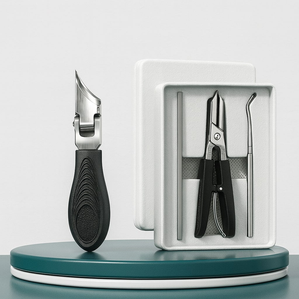 Professionelles Nagelpflegeset für perfekte Hände und Füße