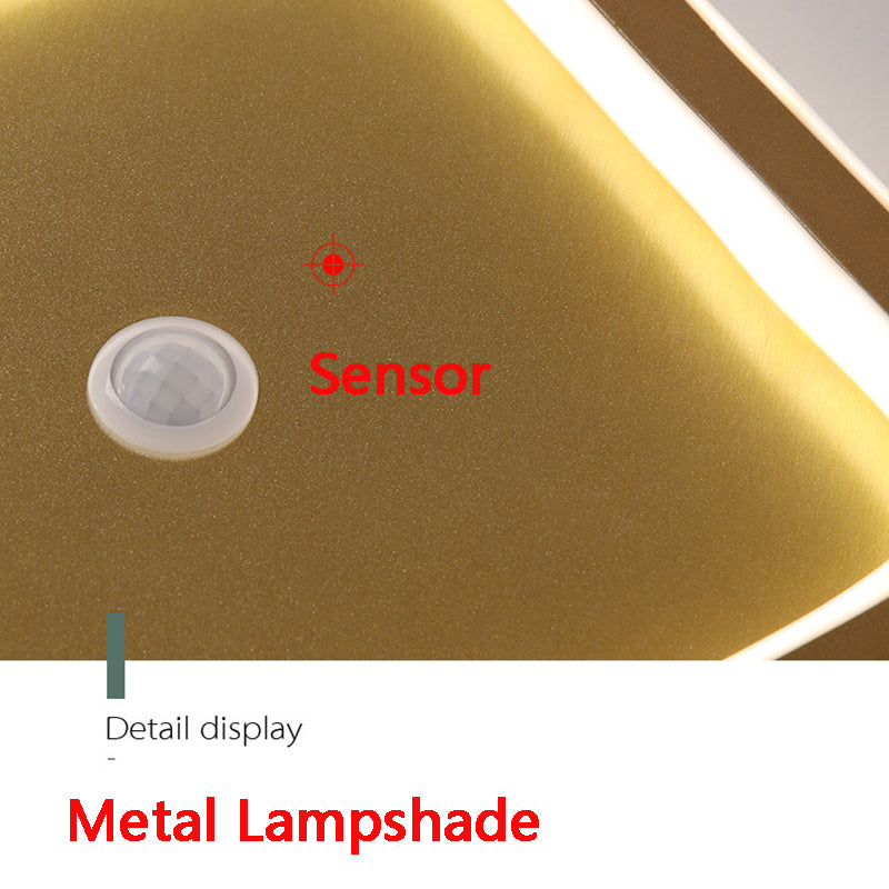 Luminex | Motion-Activated LED Ceiling Light with Sensor | Energy-Saving | Ideal for Hallways & Bathrooms