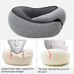 Travel Neck Pillow with Ergonomic Design