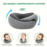 Travel Neck Pillow with Ergonomic Design