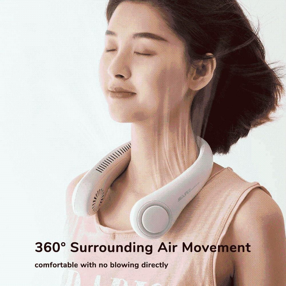 Portable Neck Fan with USB Charging