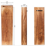 Elegante Holz-Wandhalterung für Pflanzen und Dekoration