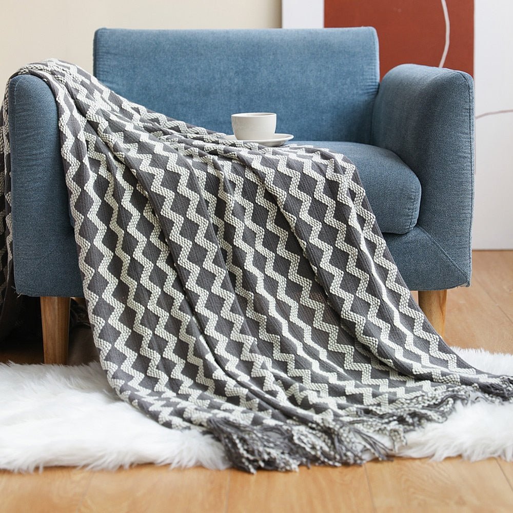 Wärme und Stil: Gemütliche Strickdecke für Ihr Zuhause