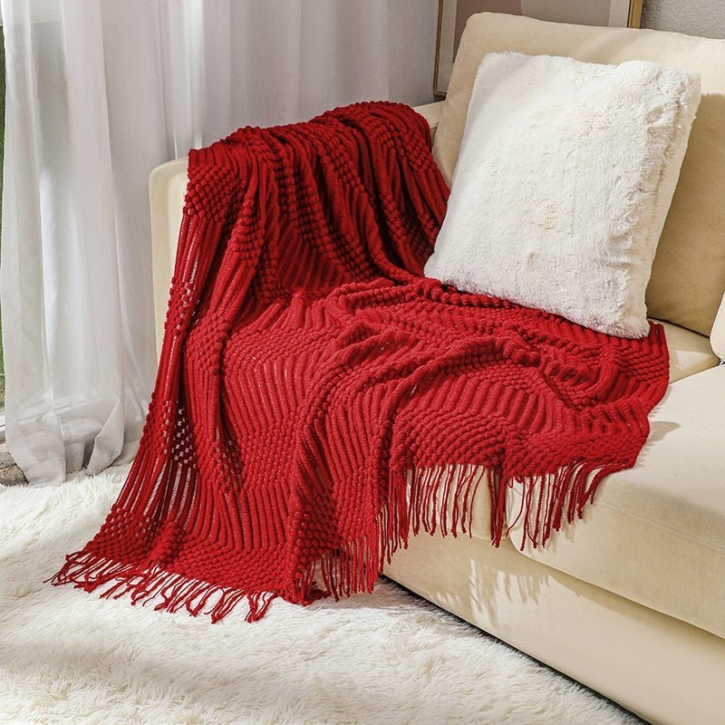 Wärme und Stil: Gemütliche Strickdecke für Ihr Zuhause