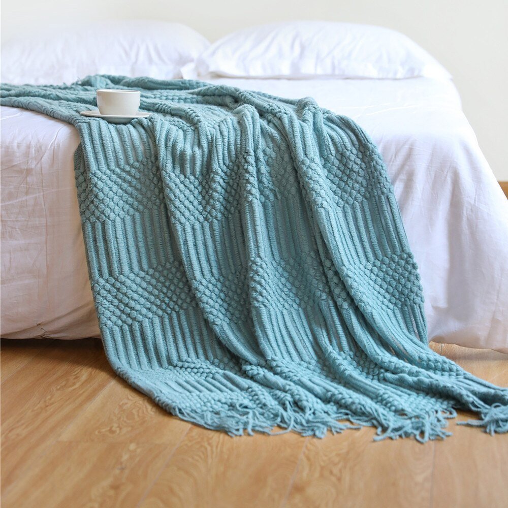 Wärme und Stil: Gemütliche Strickdecke für Ihr Zuhause