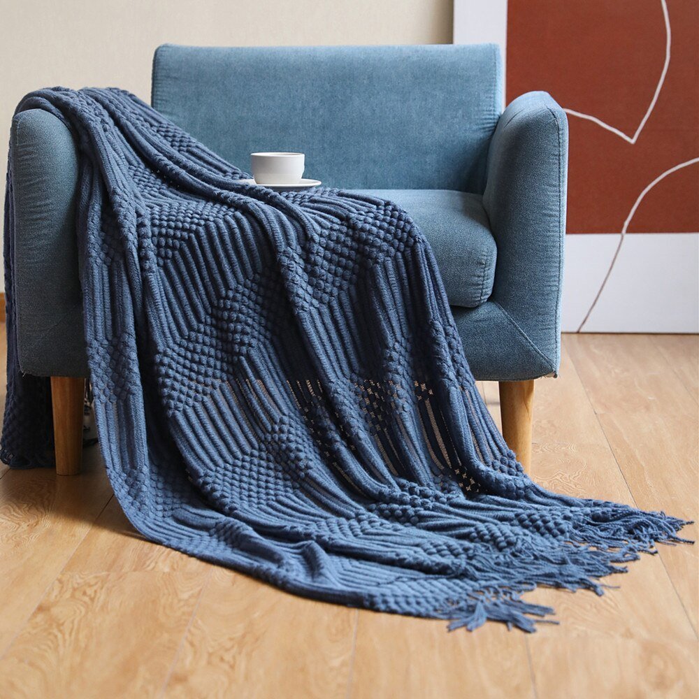 Wärme und Stil: Gemütliche Strickdecke für Ihr Zuhause