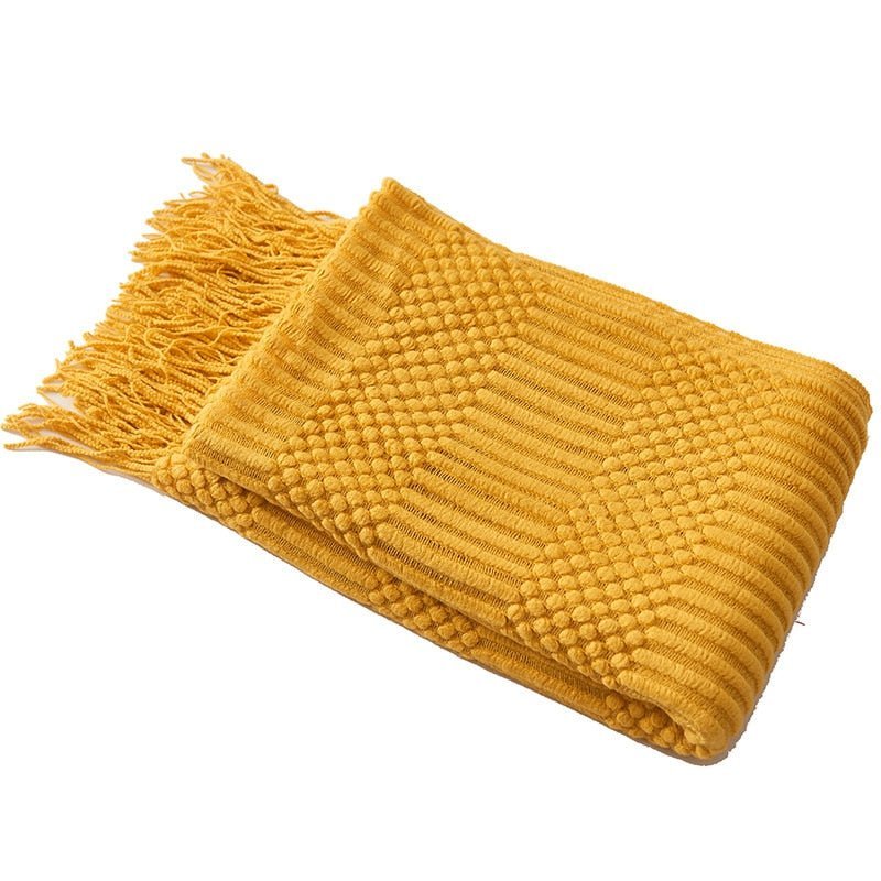 Wärme und Stil: Gemütliche Strickdecke für Ihr Zuhause