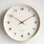 Elegant Wooden Wall Clock with Silent Mechanism