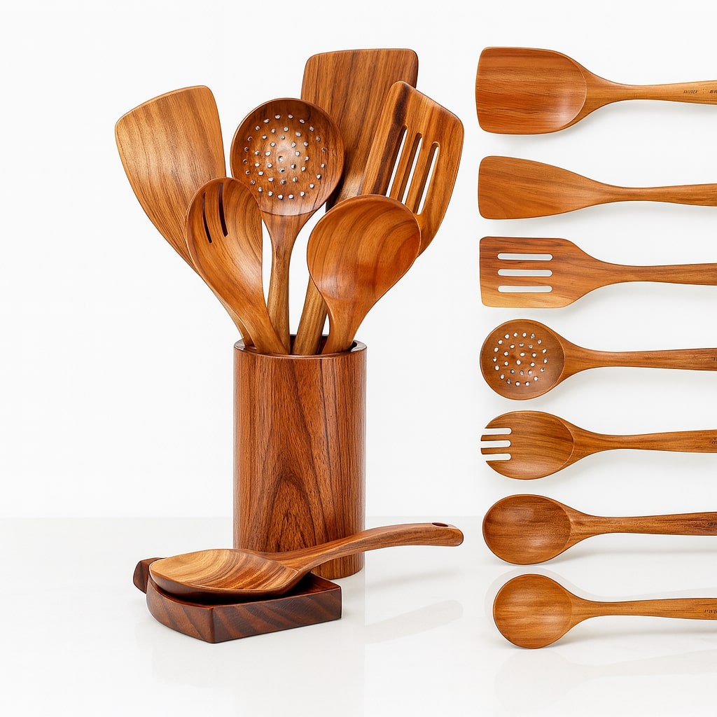 Sustainable Wooden Kitchen Utensil Set – NordWood