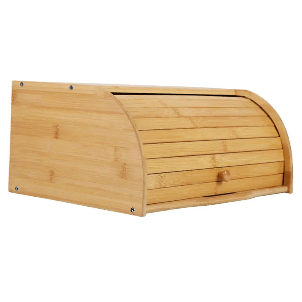 Stilvolle Brotbox aus Holz mit Rolltop – Frische für Ihre Küche