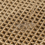 Elegante Badezimmermatte mit rutschfester Unterlage und Waffeldesign